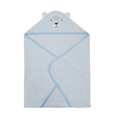 Blue Hooded Bath Towel